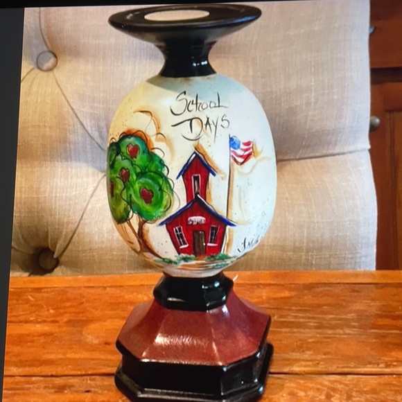 School Days hand painted candlestick awards bundle - Picture 2 of 7